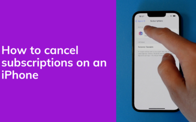 How To Cancel iPhone Subscriptions