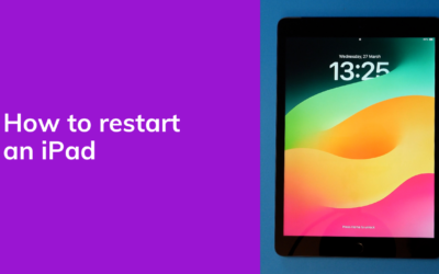 How To Restart an iPad