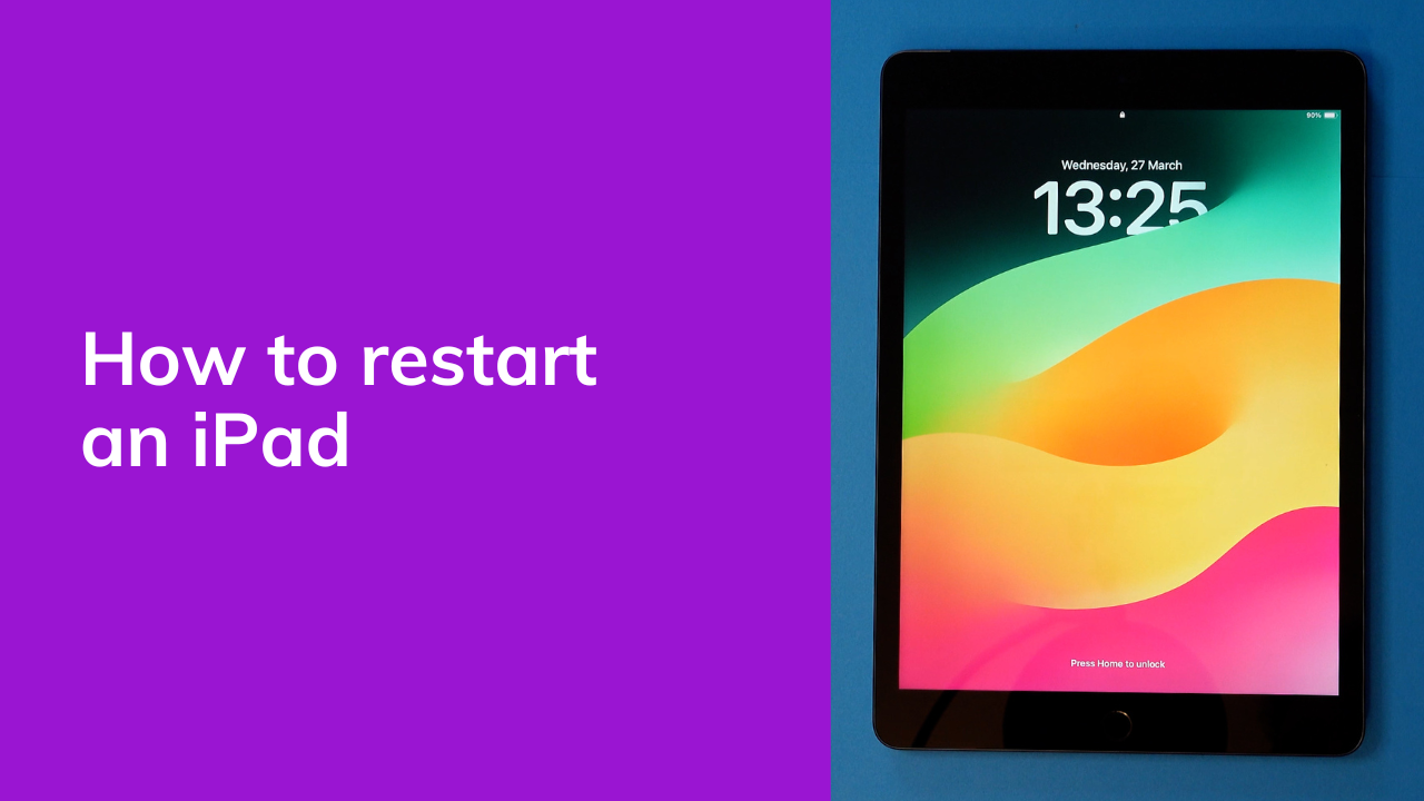 How To Restart an iPad