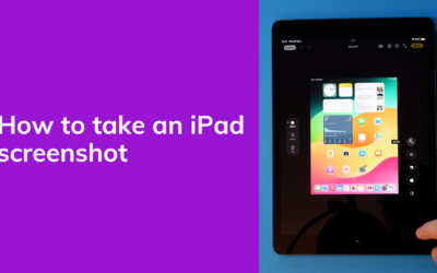 How To Take Screenshot on an iPad