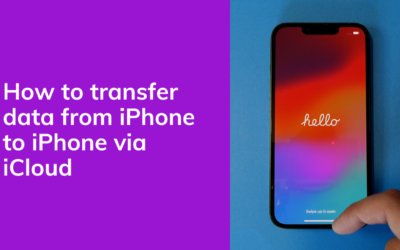 How To Move Your Data From iPhone to iPhone via iCloud