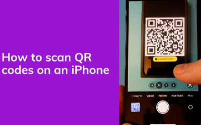 How To Scan QR Codes on an iPhone