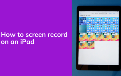 How To Screen Record on an iPad