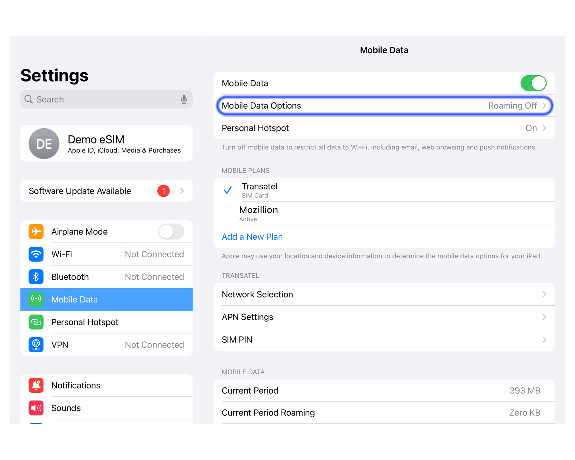 iPad Screen Mock Up - 3