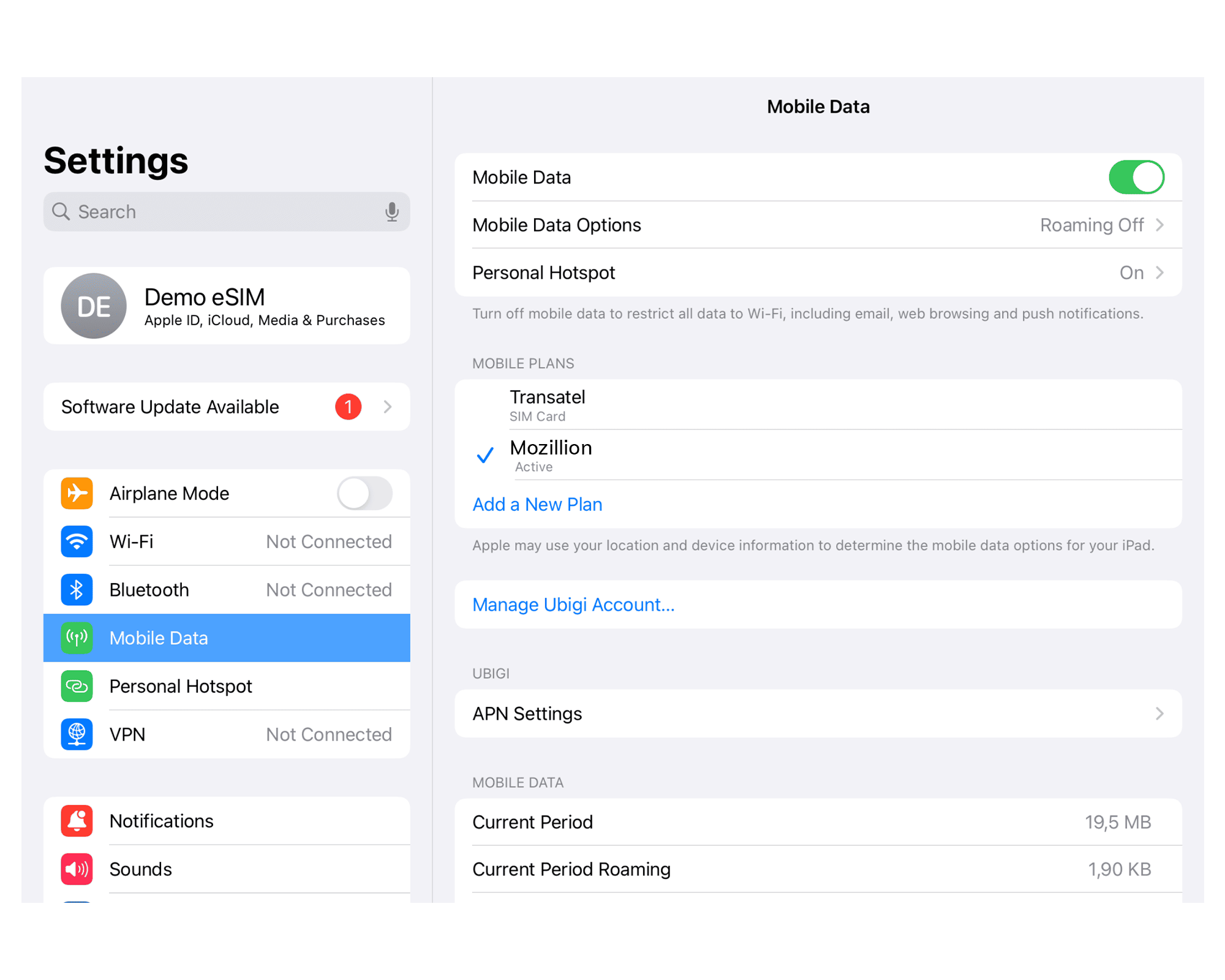 iPad screen Mock Up - 2