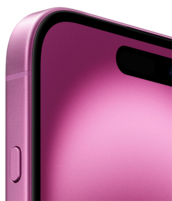 iPhone 16 Plus Pink edge