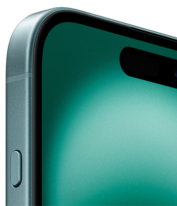 iPhone 16 Plus Teal edge