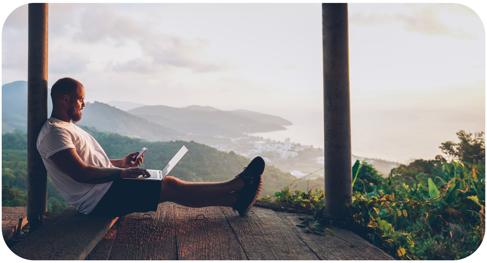Working from view point in Thailand