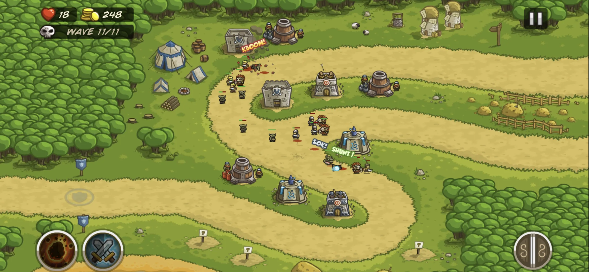 Kingdom Rush view