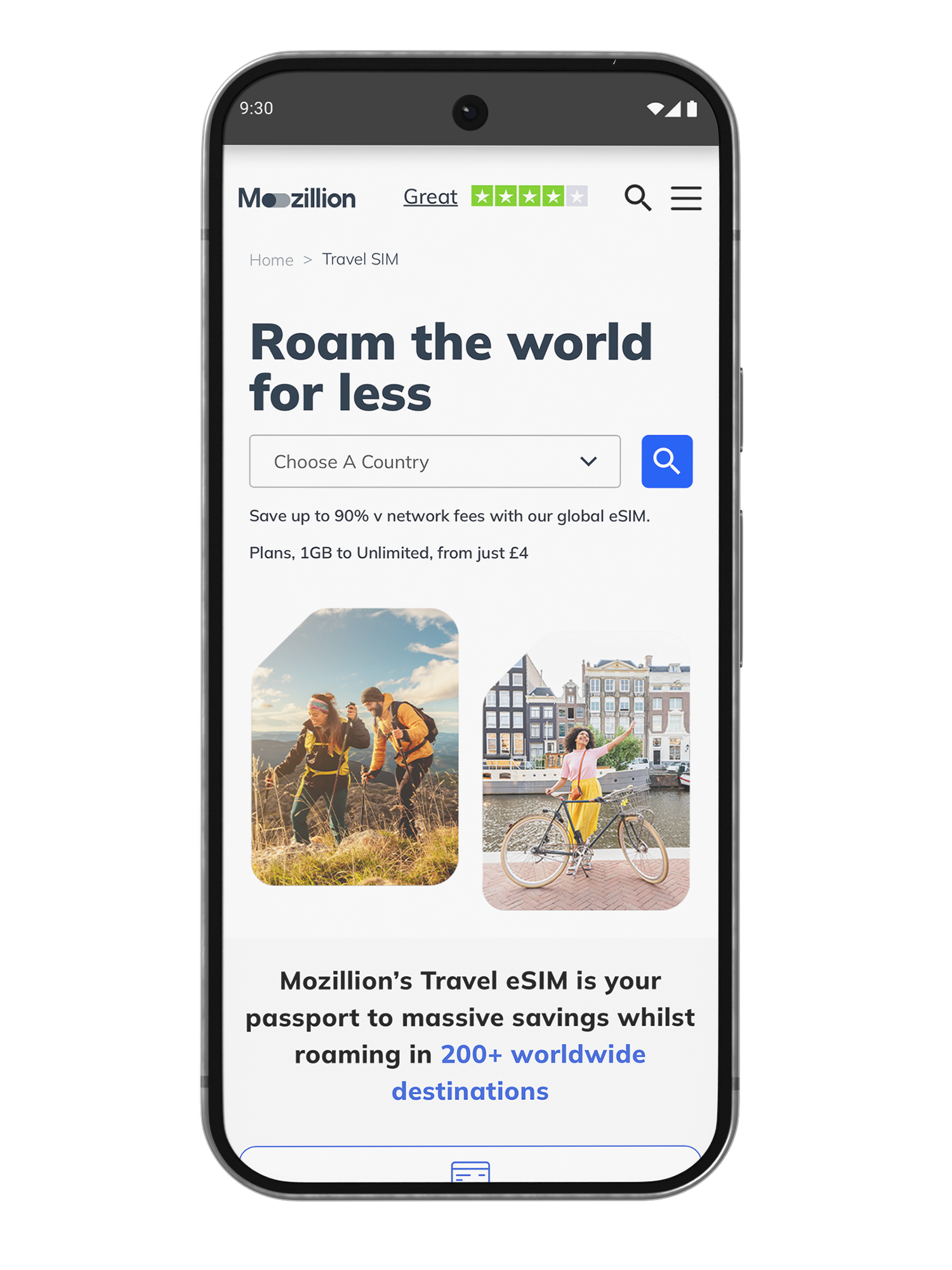 Andriod Mock up - 1