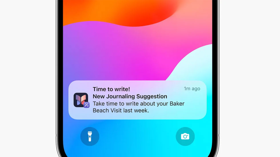 iOS 17 Journal app