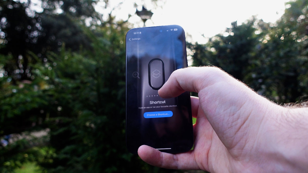 The iPhone 15 Pro Action button