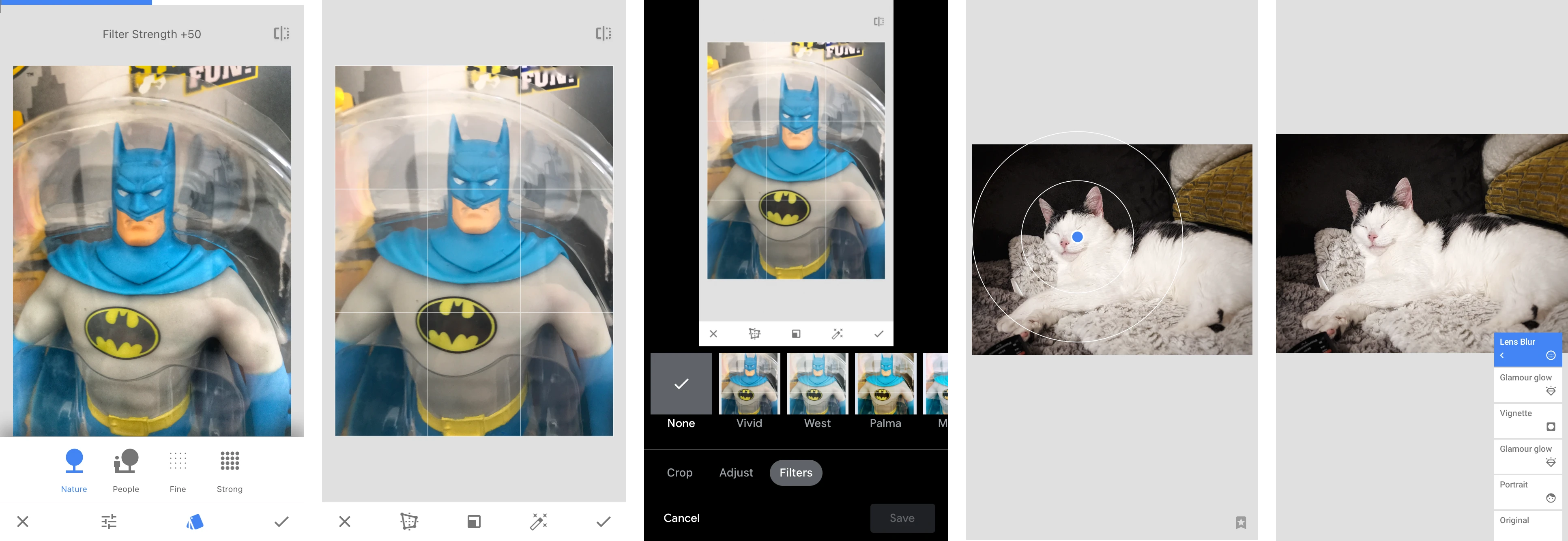 Snapseed perspective view
