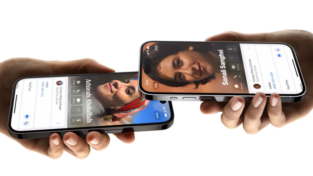 iOS 17 NameDrop