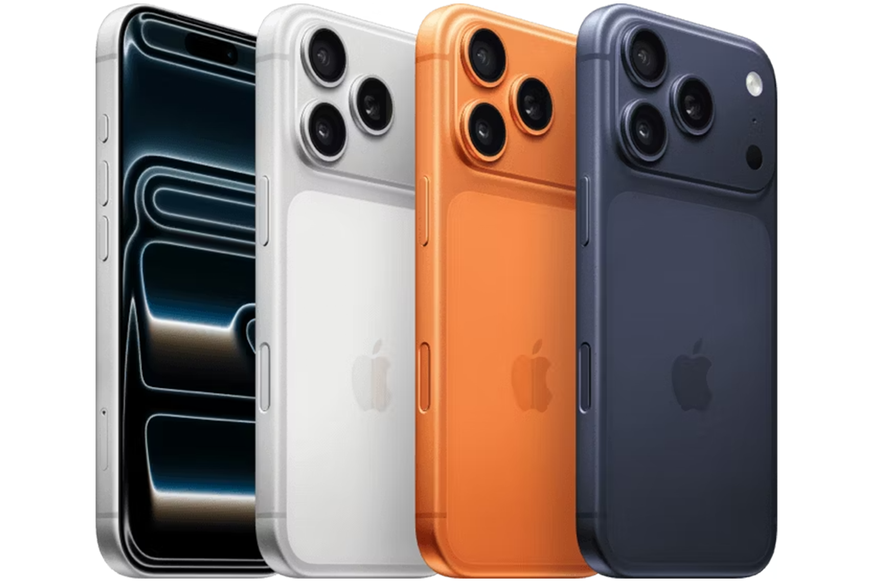 iPhone 17 Pro colour range