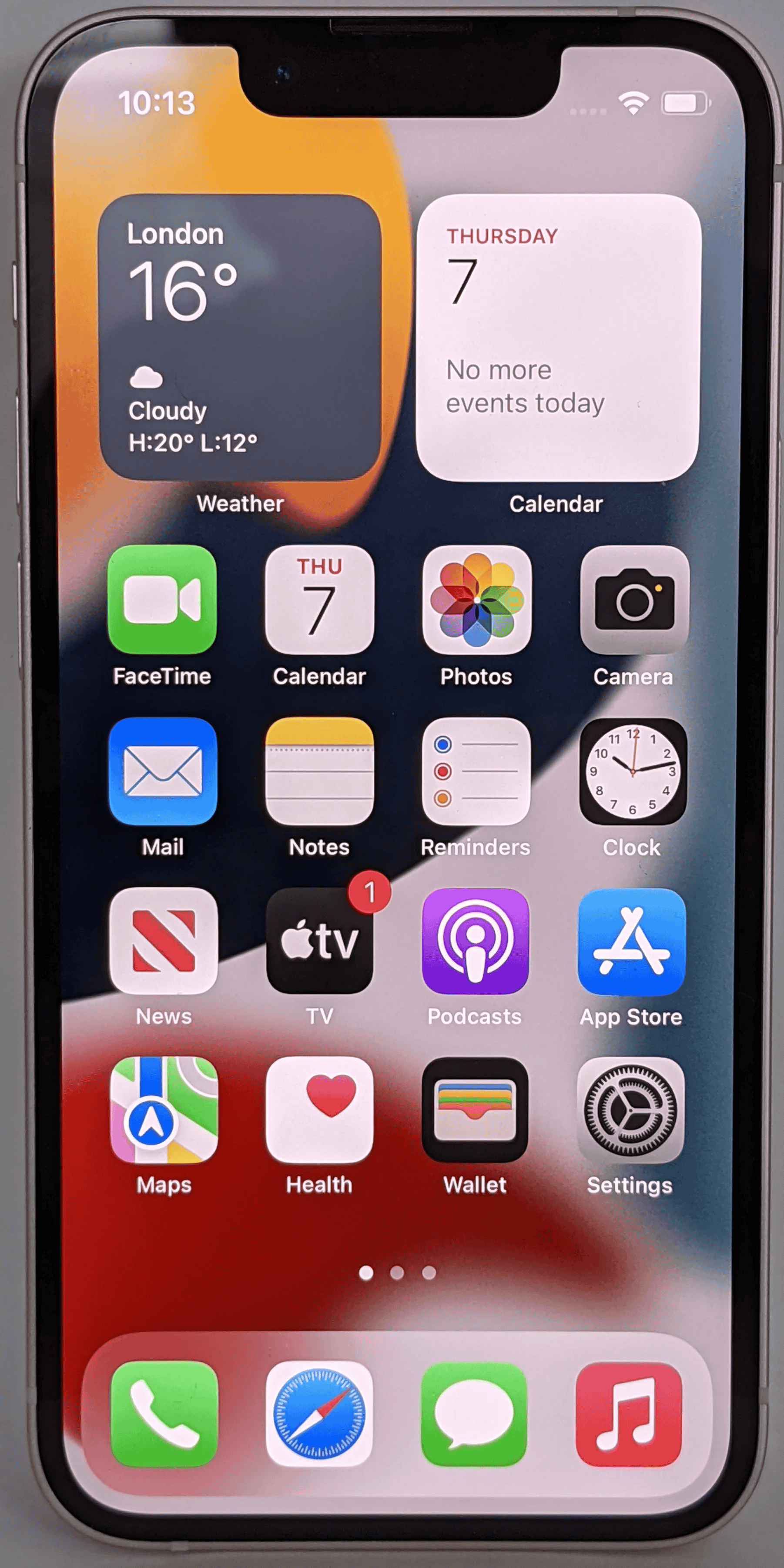iPhone 13 mini display