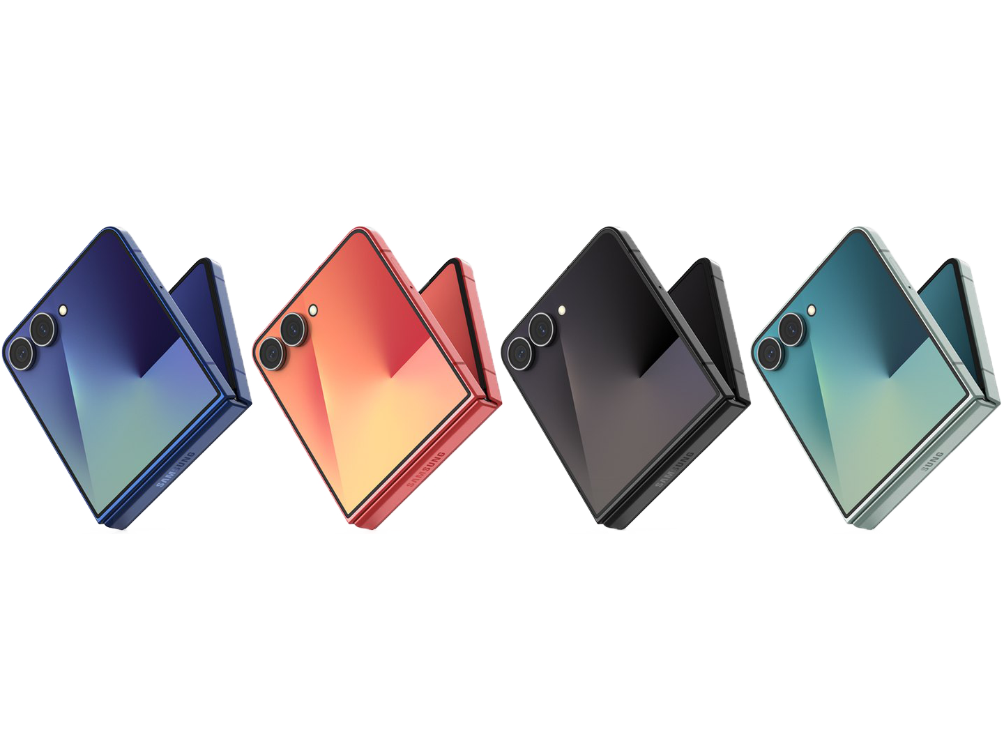 Samsung Galaxy Z Flip 7 colour range