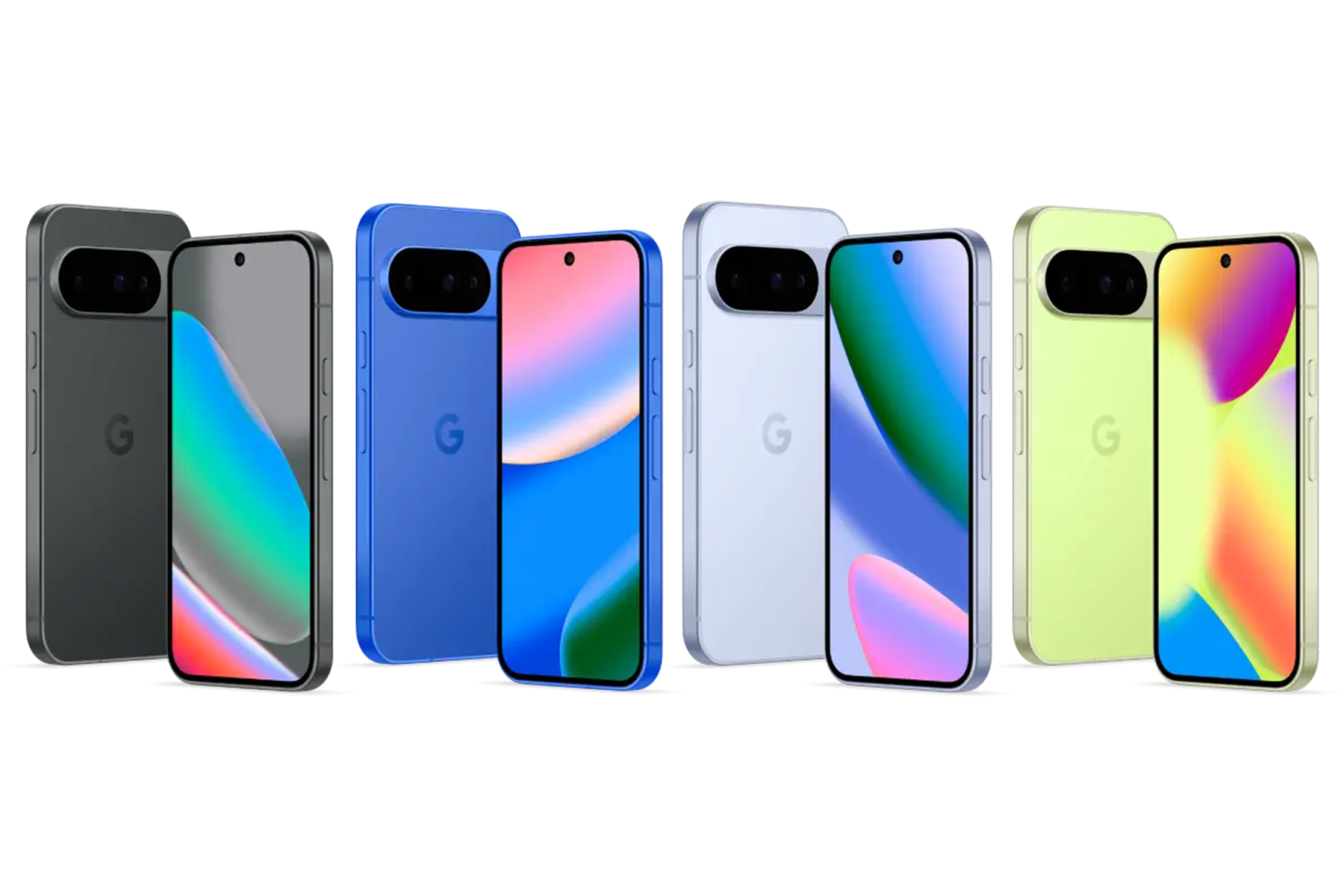Google Pixel 10 colour range