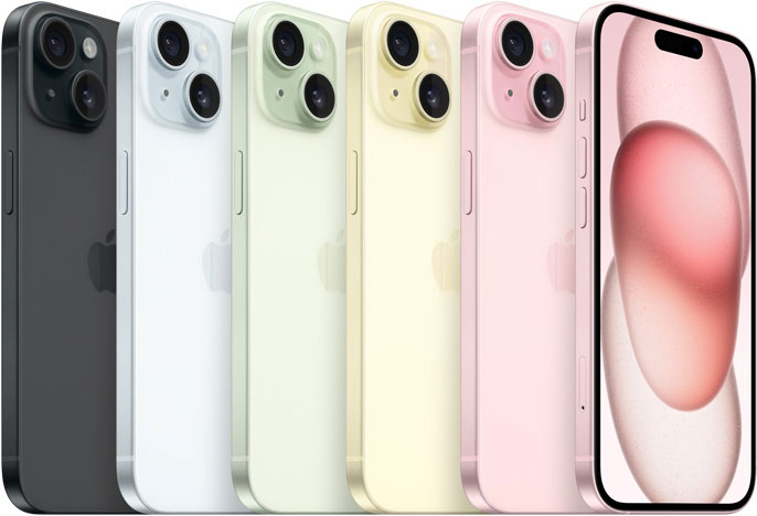 iPhone 15 Pro colours
