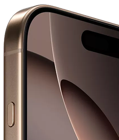 iPhone 16 Pro corner detail