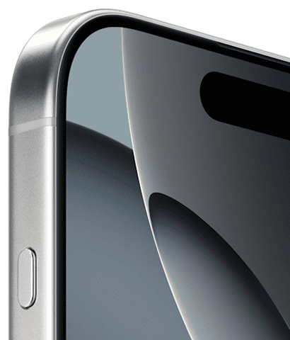 iPhone 16 Pro corner detail