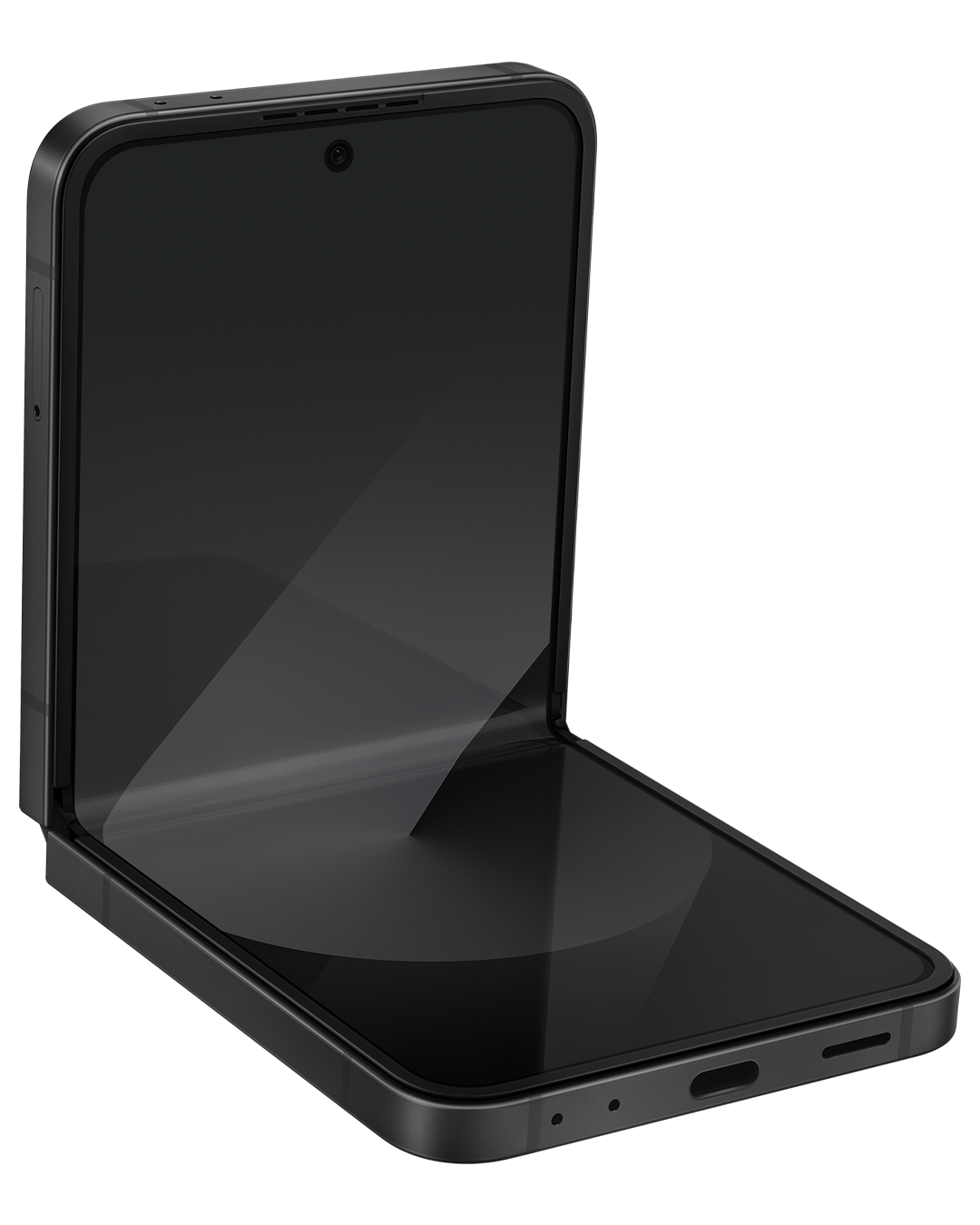 Crafted Black — folded, angled