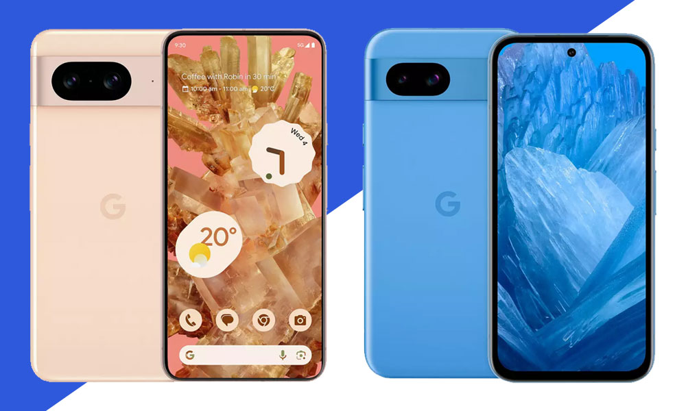 Google Pixel 8 vs Pixel 8a