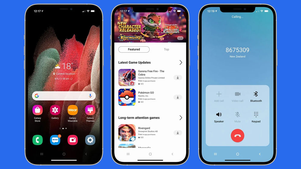 Try Galaxy on your iPhone