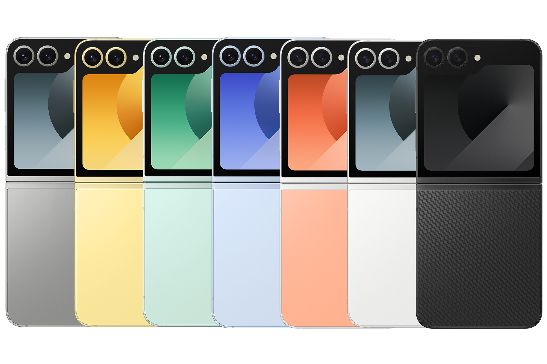 Samsung Galaxy Z Flip 6 colour range
