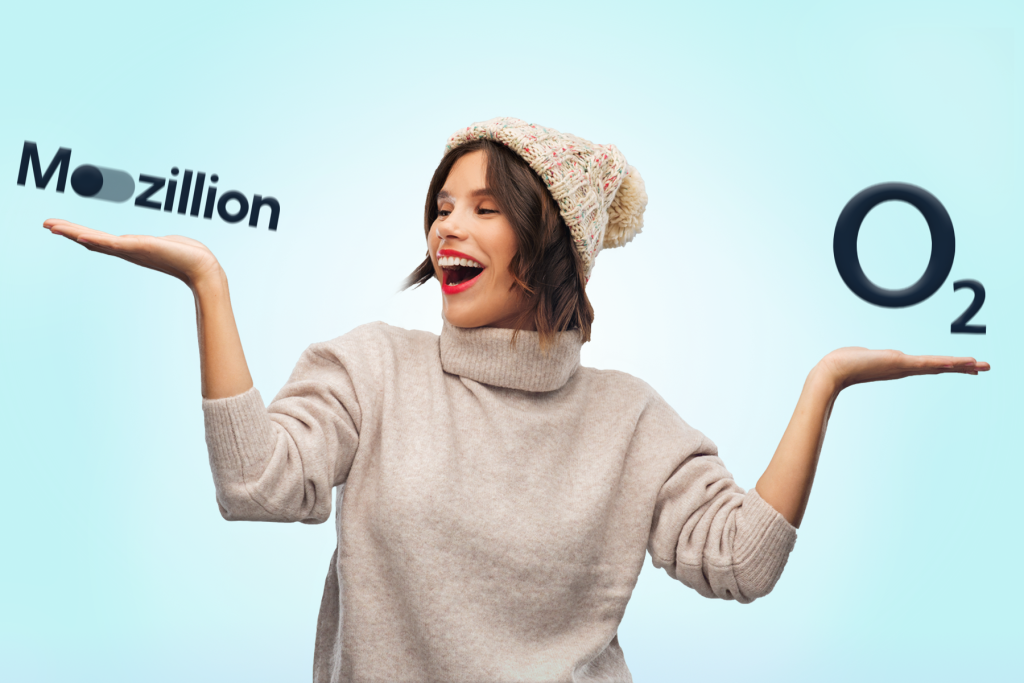 Comparing Mozillion vs O2