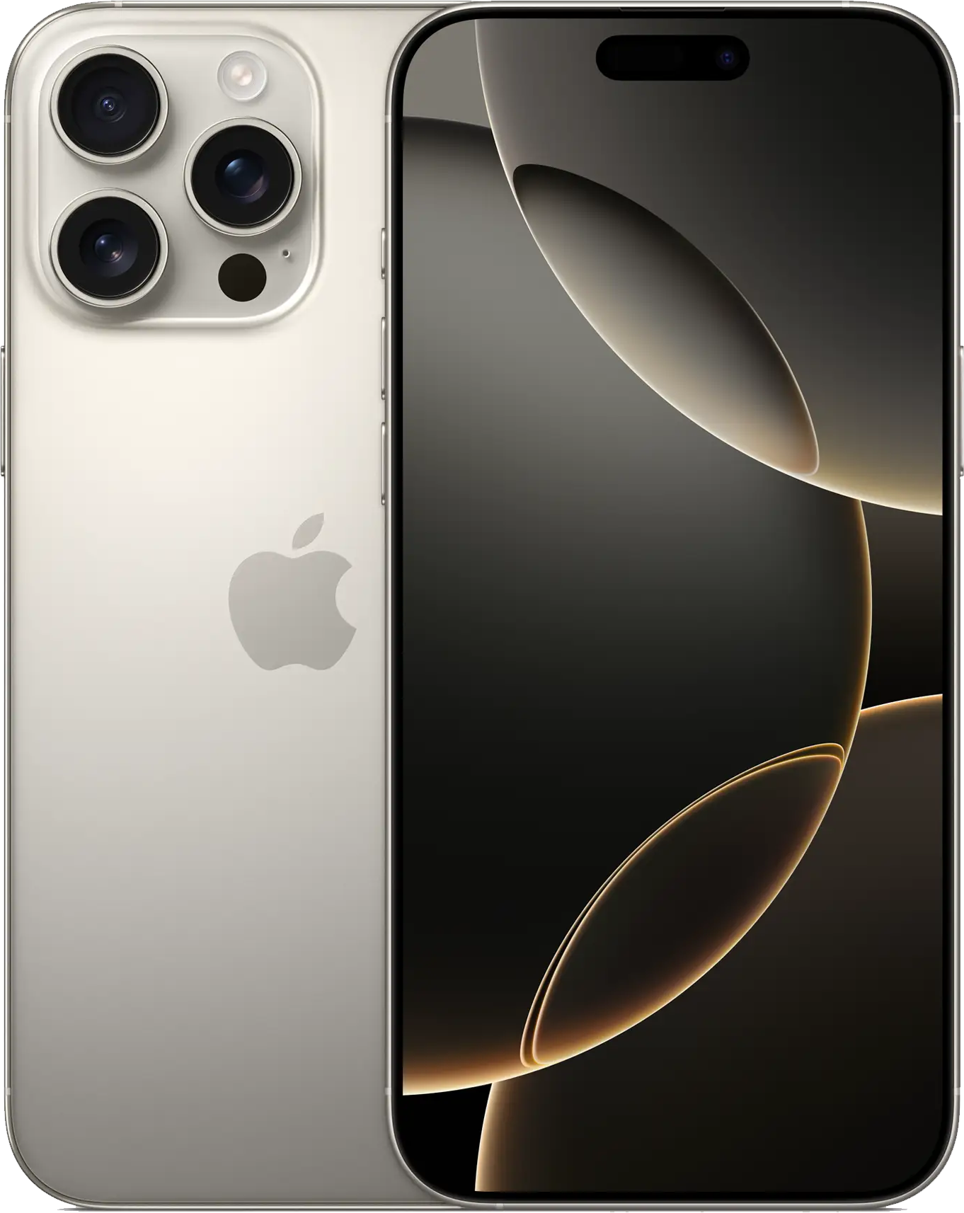 Apple iPhone 16 Pro Max Natural Titanium front