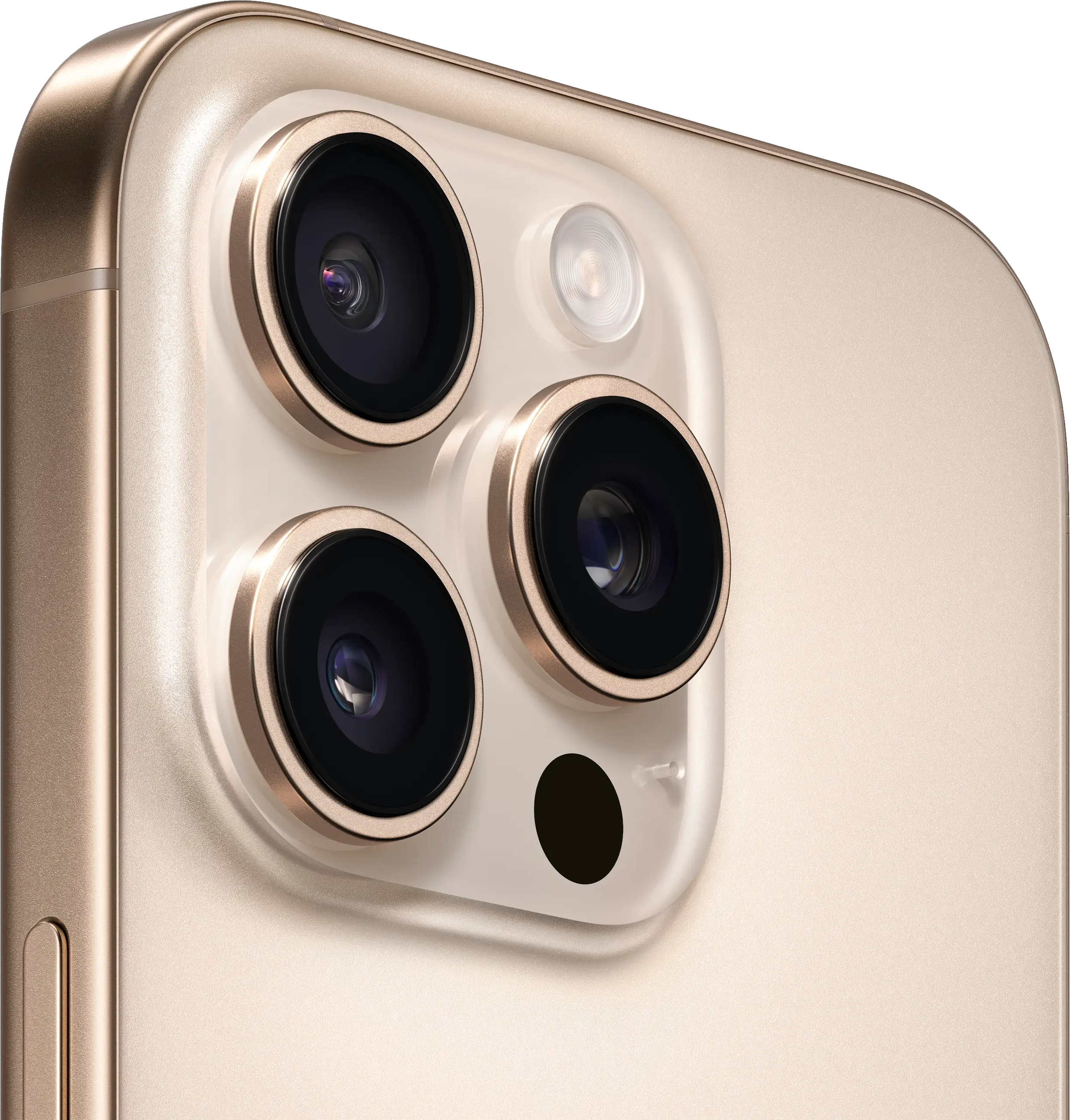 Apple iPhone 16 Pro Desert Titanium back