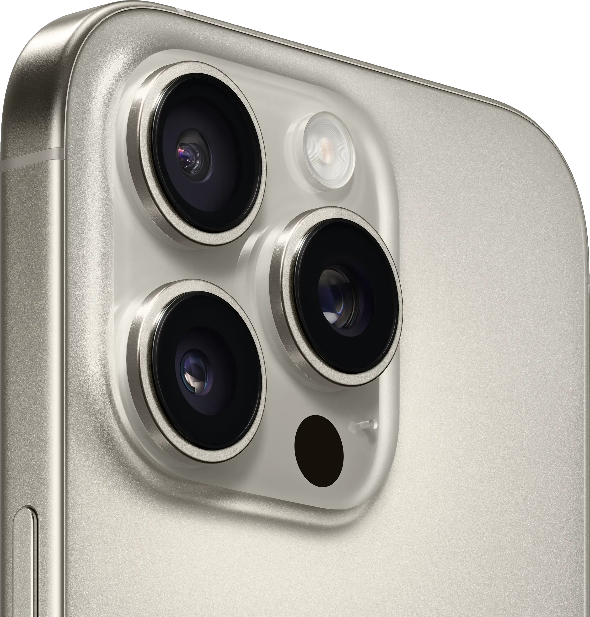 Apple iPhone 16 Pro Natural Titanium back