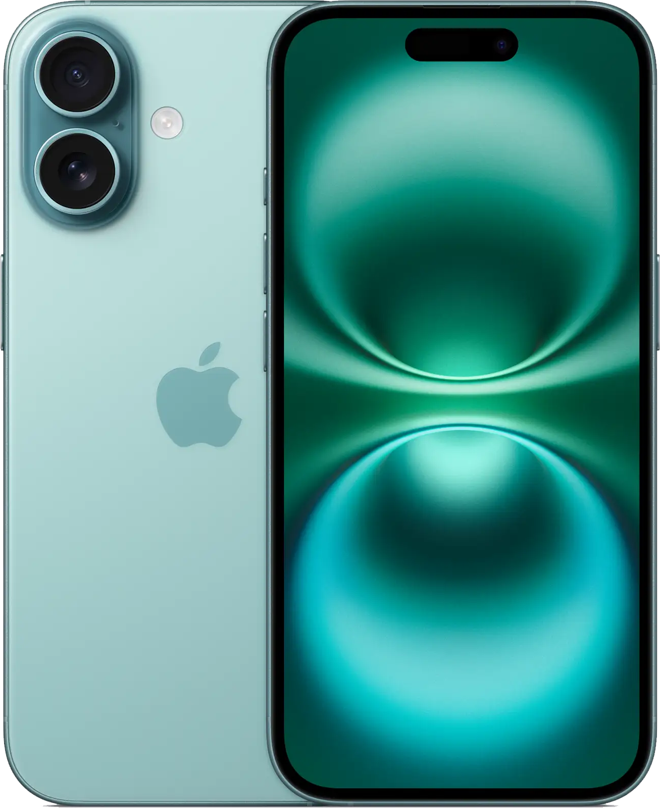 Apple iPhone 16 Plus Teal Front