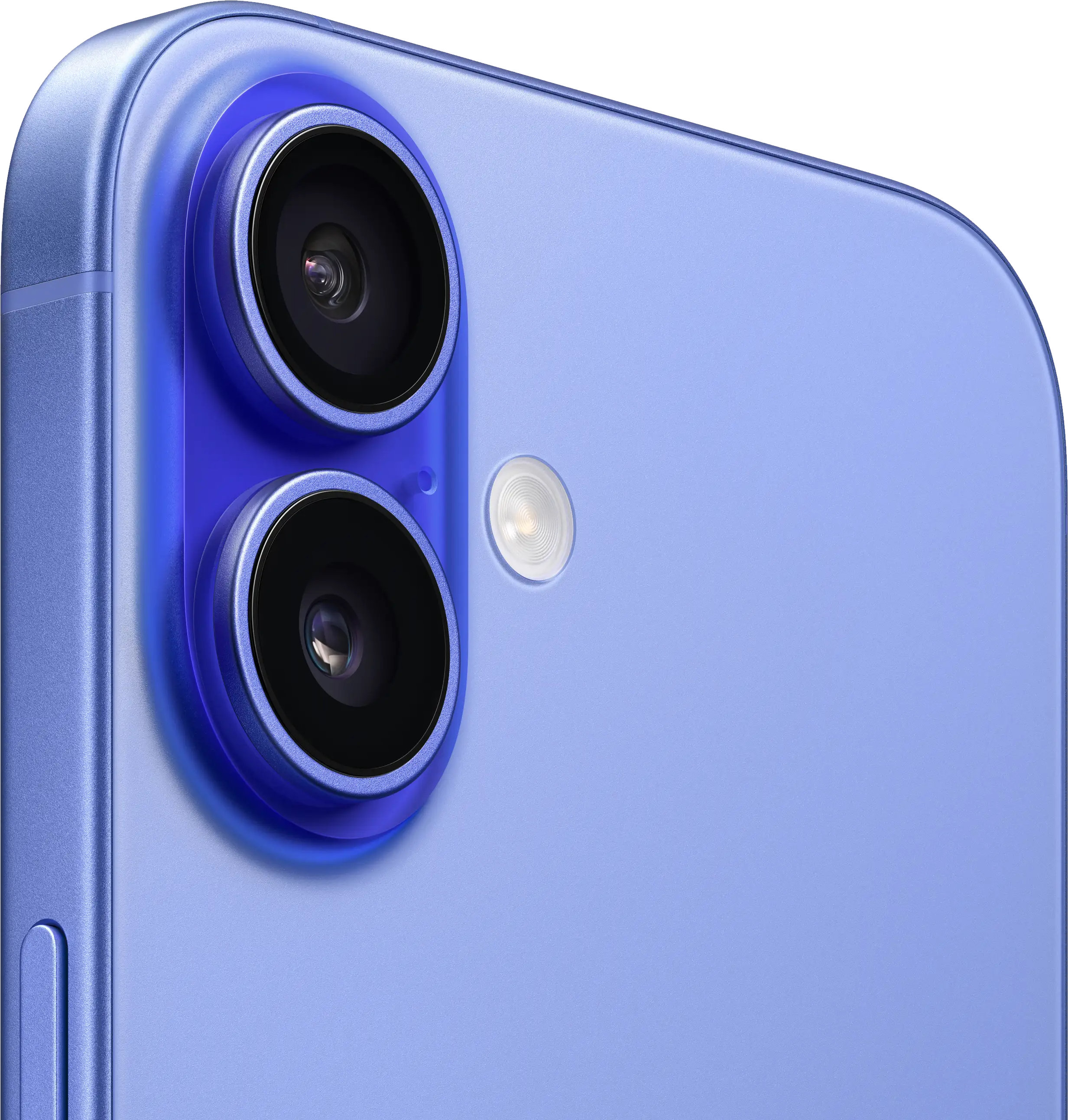 Apple iPhone 16 Ultramarine back
