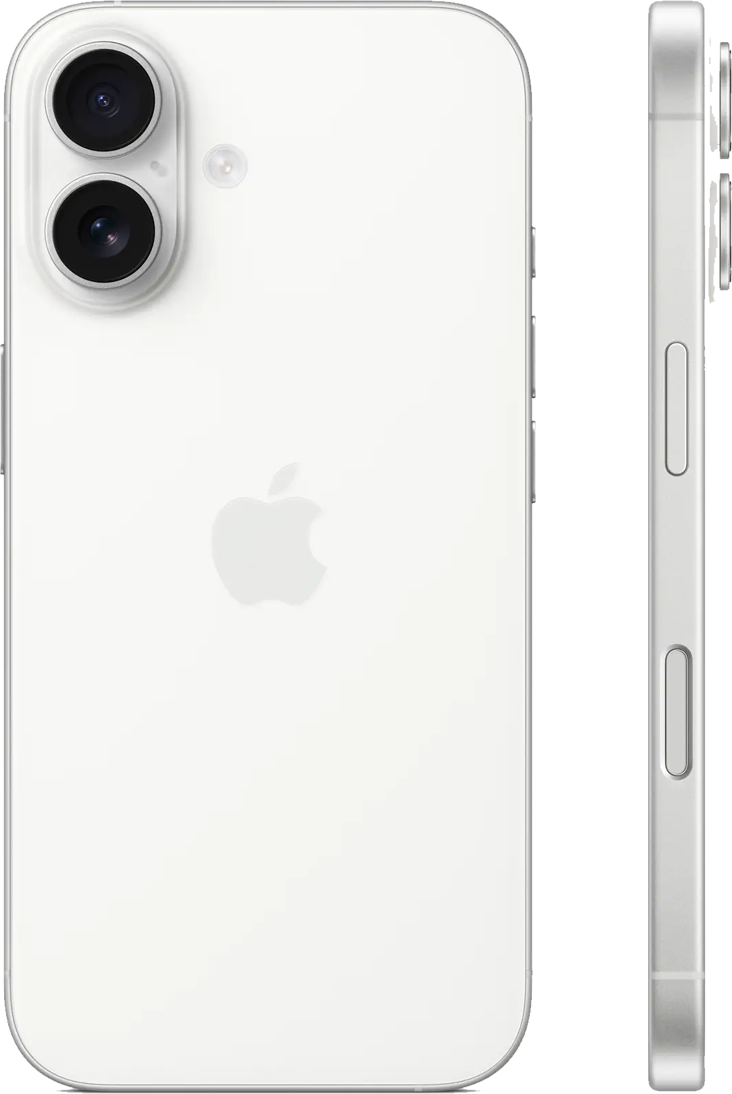 Apple iPhone 16 White side