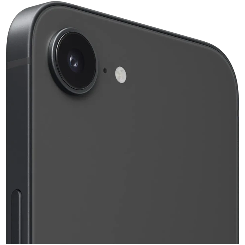 Apple iPhone 16e black back