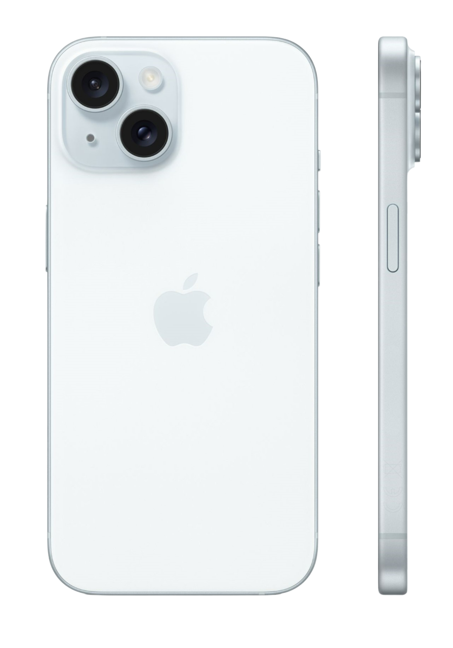 Apple iPhone 15 Blue Side