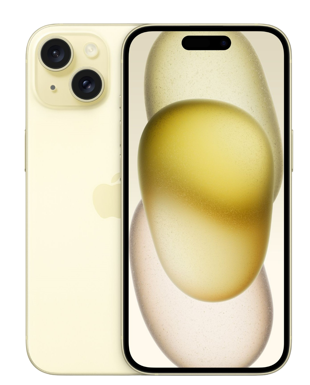 Apple iPhone 15 Yellow Front