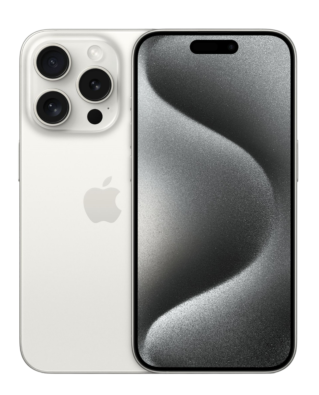Apple iPhone 15 Pro Max White Front