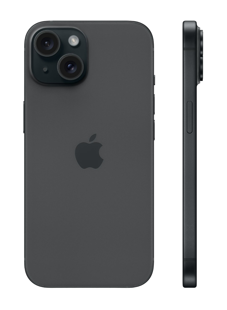Apple iPhone 15 Plus Black Side