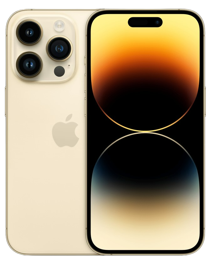 Apple iPhone 14 Pro Max Gold Front