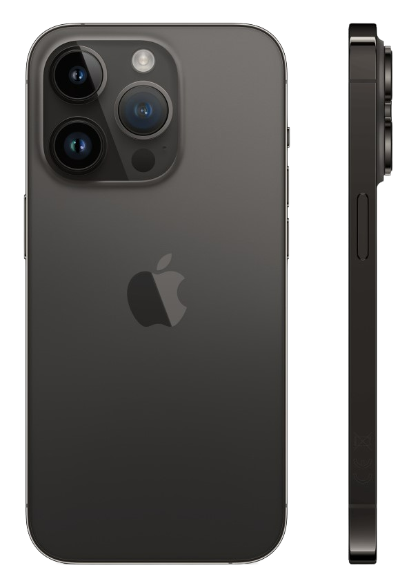 Apple iPhone 14 Pro Black Side