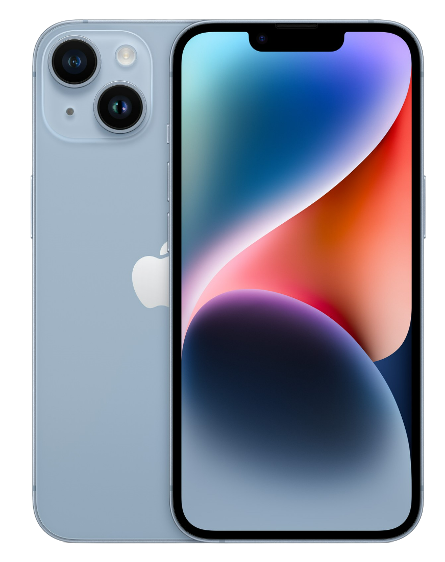 Apple iPhone 14 Blue Front