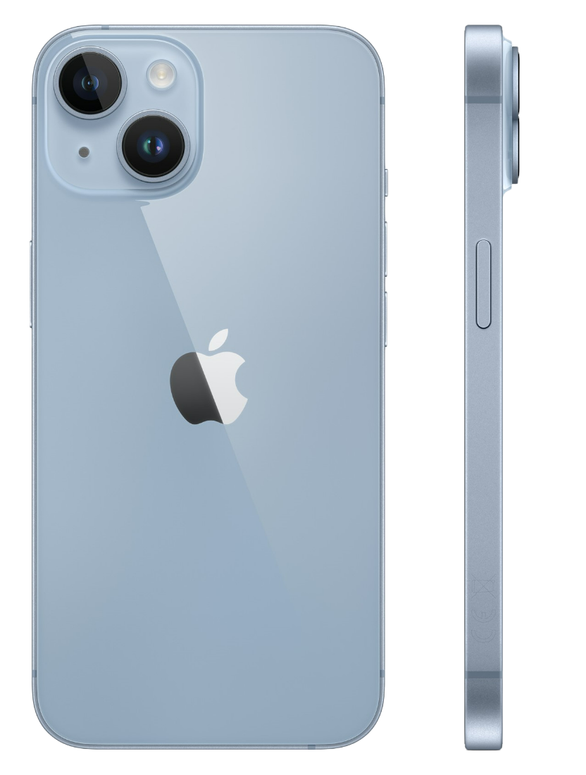 Apple iPhone 14 Blue Side