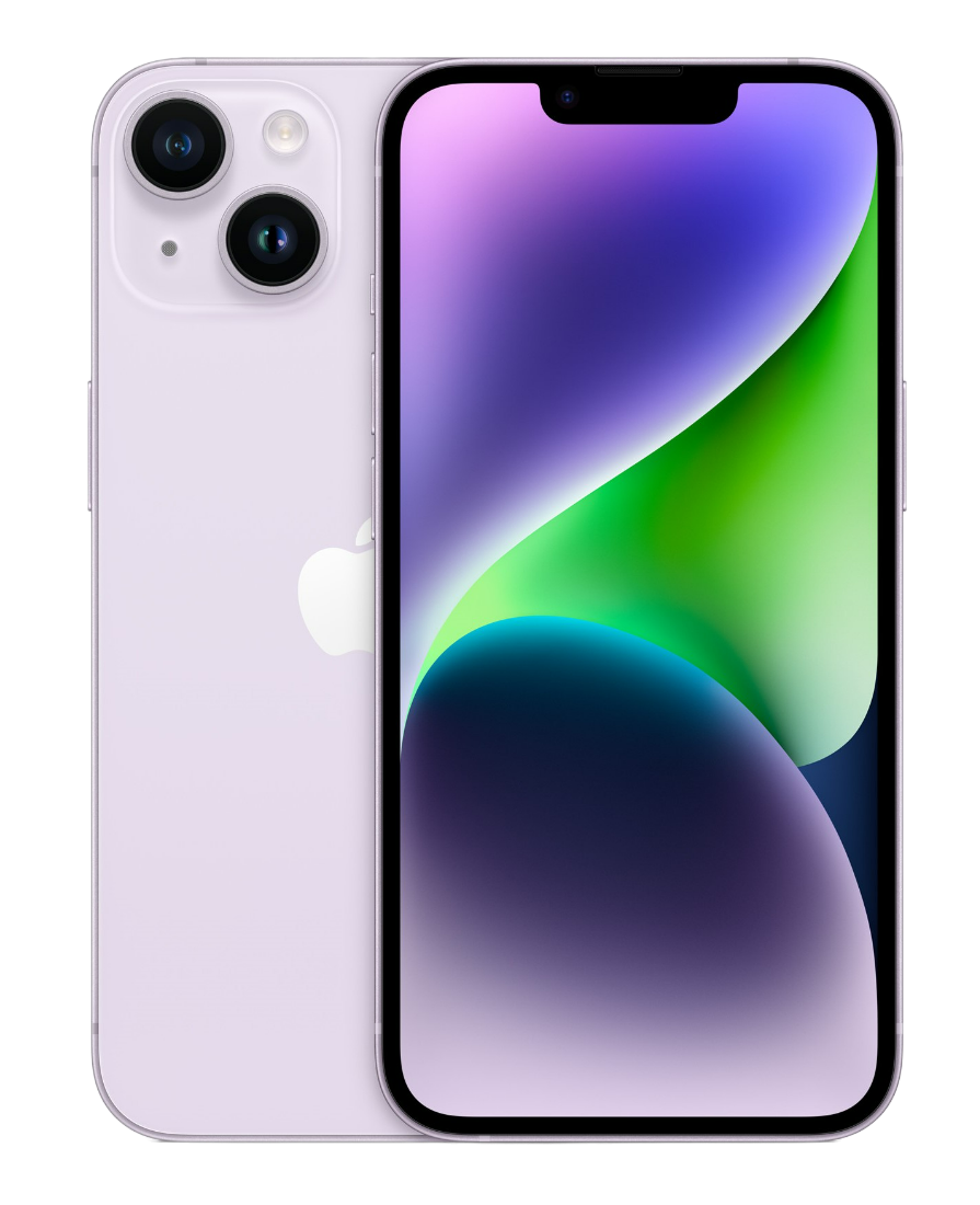 Apple iPhone 14 Purple Front