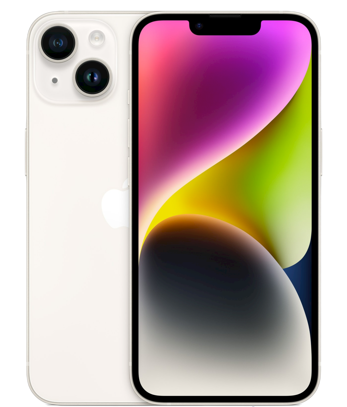 Apple iPhone 14 Plus Starlight Front