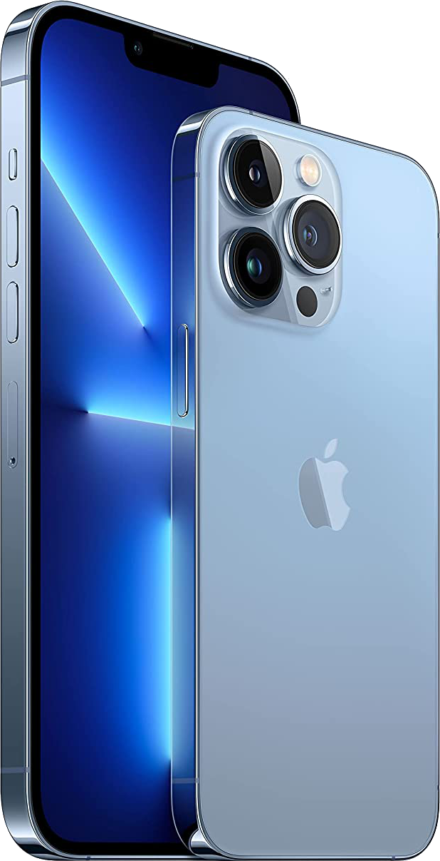 Apple iPhone 13 Pro Max Sierra Blue Side