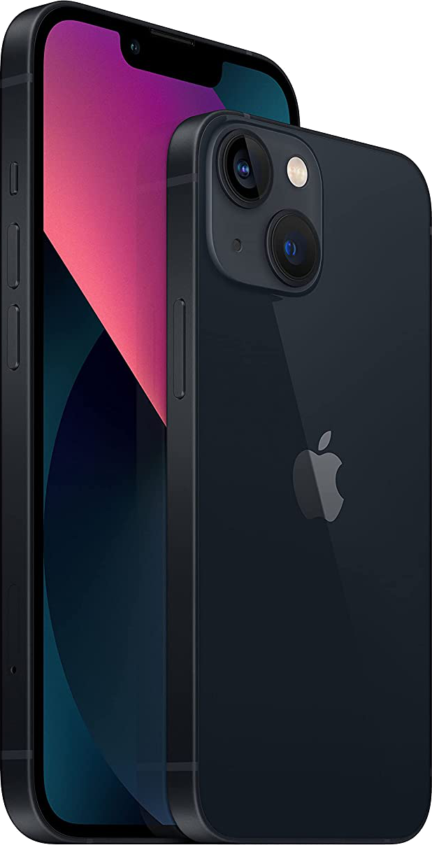 Apple iPhone 13 Midnight Side