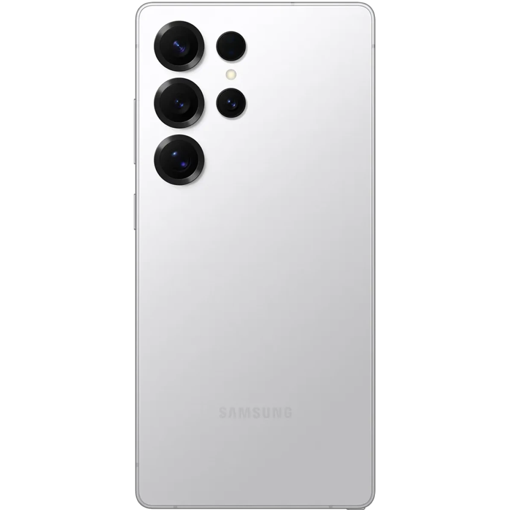 Samsung Galaxy S25 Ultra titanium whitesilver back